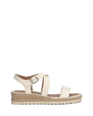 Image showing 4 th Lucky Brand Women's Trianna Cross Strap Espadrille Sandals