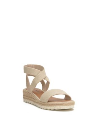 Lucky Brand Women's Thimba Cross Strap Espadrille Sandals
