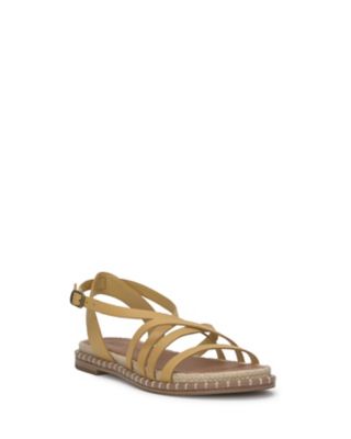 Lucky Brand Women's Kielly Cross Strap Flat Sandals