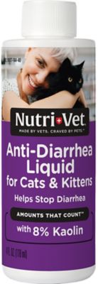 Nutri-Vet Anti Diarrhea Liquid for Cats, 4 oz.