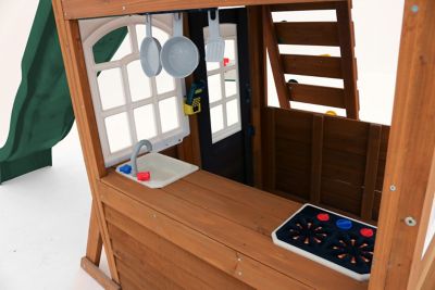 Image showing 7 th KidKraft Kennedy Springs Swing Set