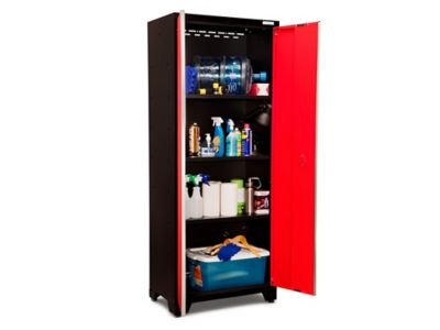 Image showing  Bold Series 14 pc. Cabinet Set with Tool, Base, Wall Cabinets and 30 in. Lockers, 50616