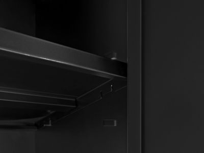 Image showing 6 th NewAge Products Bold Series 14 pc. Cabinet Set with Tool, Base, Wall Cabinets and 30 in. Lockers, 63266