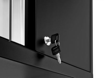 Image showing  Bold Series 9 pc. Cabinet Set with 2 Base, Tool, Wall Cabinets and 30 in. Lockers, 63150