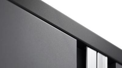 Image showing  Bold Series 12 pc. Cabinet Set with Tool, Base, Wall Cabinets and 2 Lockers, 50410