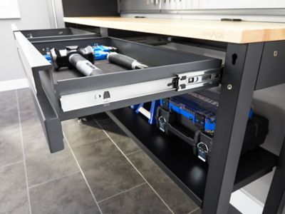 Image showing  Bold Series 5 pc. Set with 30 in Locker, Wall Cabinet and Worktop, 73509