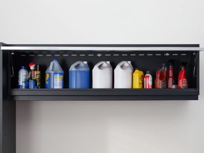 Image showing 9 th NewAge Products Bold Series 5 pc. Set with 30 in Locker, Wall Cabinet and Worktop, 73509