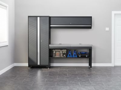 Image showing  Bold Series 5 pc. Set with 30 in Locker, Wall Cabinet and Worktop, 73513