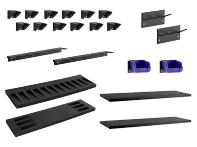 Image showing  36 in. Secure Gun Cabinet with Accessories, Black