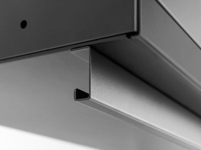 Image showing 9 th NewAge Products Bold Series 6 pc. Cabinet Set with Project Center, Wall Cabinets and Lockers