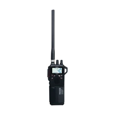Image showing  Pro Series 40-Channel Weatherband Handheld CB Radio with Whip Antenna, Black
