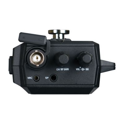 Image showing  Pro Series 40-Channel Weatherband Handheld CB Radio with Whip Antenna, Black