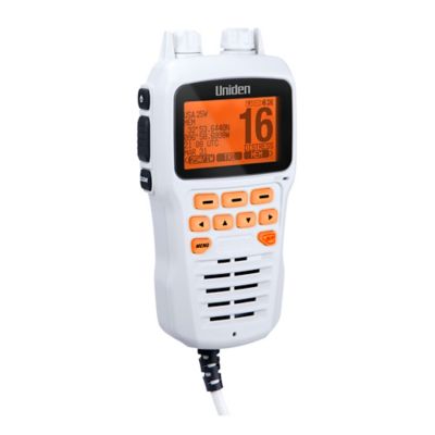 Uniden Remote Microphone for Uniden UM725-Series Marine VHF Radios, White