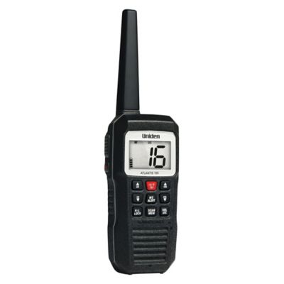 Image showing 5 th Uniden Atlantis 155 Floating Handheld 2-Way VHF Marine Radio, 1W/3W