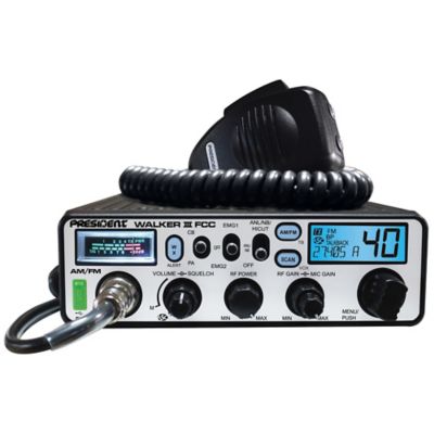 Image showing  Walker III FCC 40-Channel 12V AM/FM Weatherband CB Radio, 4W