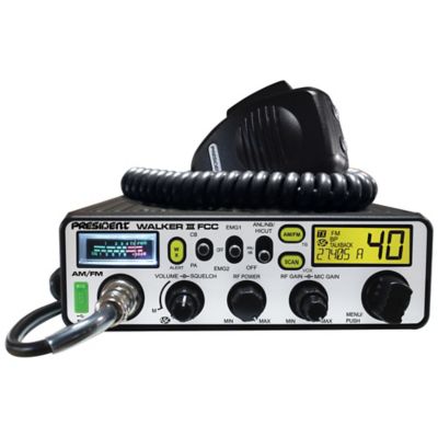 Image showing  Walker III FCC 40-Channel 12V AM/FM Weatherband CB Radio, 4W