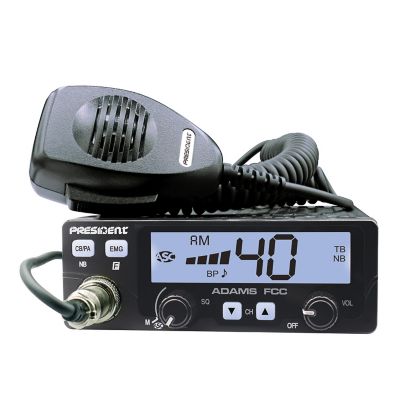 Image showing 6 th President ADAMS FCC CB Radio