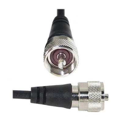Image showing  3/4 in. NMO Hole Mount with Preinstalled UHF Male PL-259 Connector