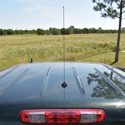 Image showing  200-Watt Pretuned 150 MHz to 162 MHz Black-Nut-Type Quarter-Wave Antenna with NMO Mounting