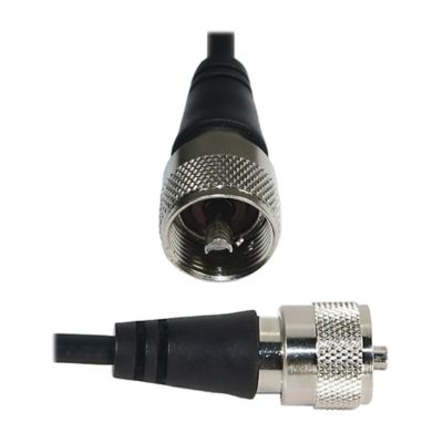 Image showing 5 th Tram 100-Watt Pretuned Dual-Band 144-148 MHz VHF/435-450 MHz UHF Antenna Kit with Magnet Mount and Cable