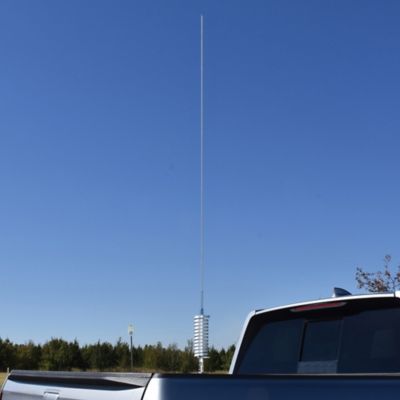 Image showing  59 in. High-Performance 15,000-Watt 25-MHz to 30-MHz Broad-Band Flat-Coil CB Antenna