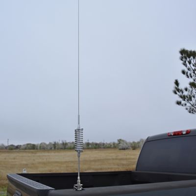 Image showing  10,000-Watt High-Performance 25 MHz to 30 MHz Broad-Band Round-Coil CB Antenna, 63 in. Tall