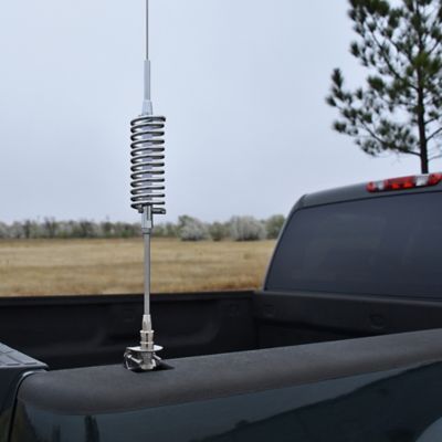 Image showing  10,000-Watt High-Performance 25 MHz to 30 MHz Broad-Band Round-Coil CB Antenna, 63 in. Tall