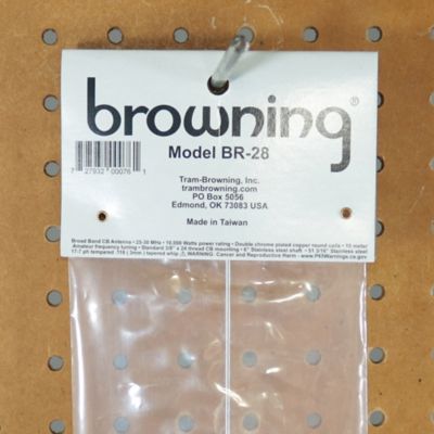 Image showing 8 th Browning 10,000-Watt High-Performance 25 MHz to 30 MHz Broad-Band Round-Coil CB Antenna, 63 in. Tall