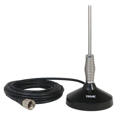 Image showing 5 th Tram Center-Load Stainless Steel Whip CB Magnet-Mount Antenna Kit with 3-1/2 in. Magnet and Cable