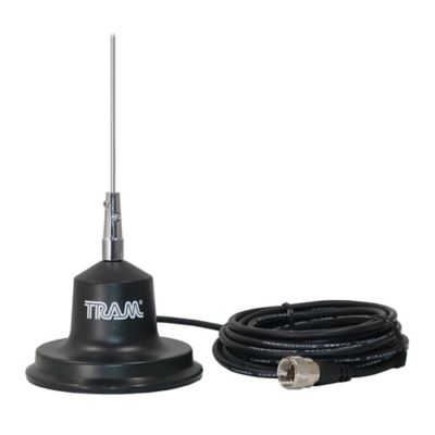 Image showing  300-Watt 26 MHz to 30 MHz 1-Piece Magnet-and-Coil-Housing Trucker CB Antenna Kit