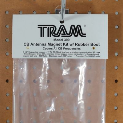 Image showing 7 th Tram 300-Watt 26 MHz to 30 MHz 1-Piece Magnet-and-Coil-Housing Trucker CB Antenna Kit