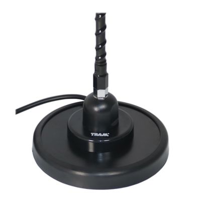 Image showing  1,500-Watt 26-MHz to 29-MHz 3 ft. Black Fiberglass Whip CB AM/FM/SSB Magnet-Mount Antenna Kit
