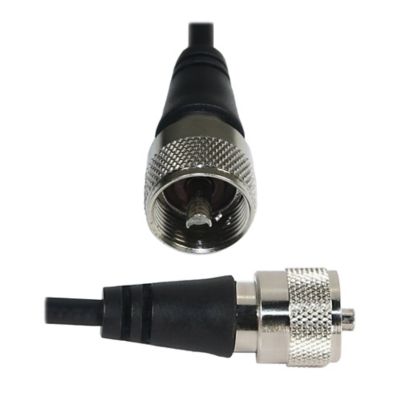 Image showing 5 th Tram 1,500-Watt 26-MHz to 29-MHz 3 ft. Black Fiberglass Whip CB AM/FM/SSB Magnet-Mount Antenna Kit