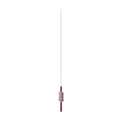 Image showing  WC-6 2,000-Watt WILDCAT Trucker CB Antenna with 6 in. Anodized Aluminum Shaft, Low SWR, and Long-Distance Range, Red