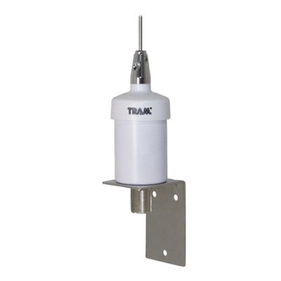 Image showing  Pretuned VHF 6-dB-Gain Marine L-Bracket-Mount 35 in. Fiberglass Antenna with RG58 Cable and PL-259 Connectors