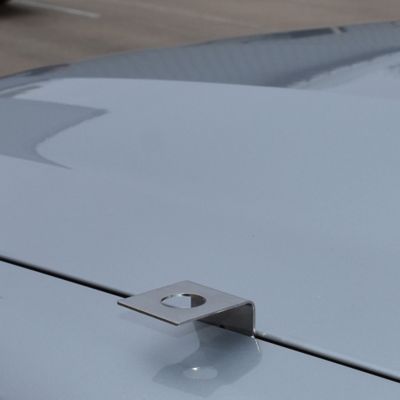 Image showing  3/4 in. NMO-Mount Stainless Steel L Bracket, BR-34