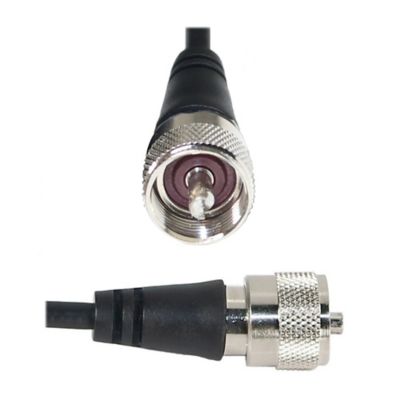 Image showing  3/4 in. Fully Enclosed NMO Hole Mount with Preinstalled UHF Male PL-259 Connector