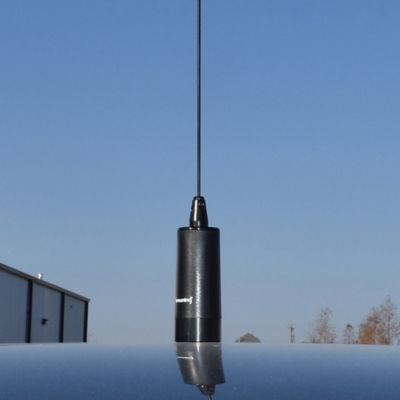 Image showing  200-Watt 450 MHz to 470 MHz 3-dBd-Gain UHF Antenna with Spring and NMO Mounting