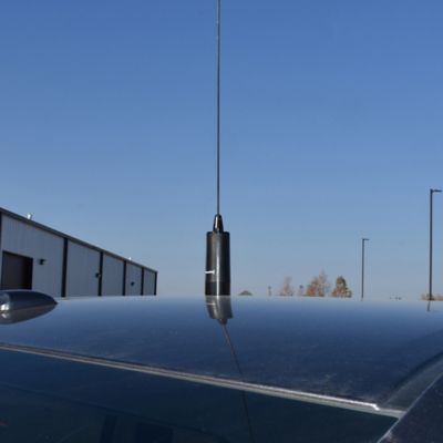 Image showing  200-Watt 450 MHz to 470 MHz 3-dBd-Gain UHF Antenna with Spring and NMO Mounting