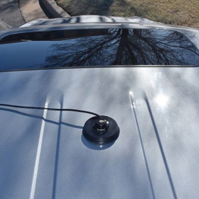 Image showing 5 th Browning 3-5/8 in. NMO Magnet Mount with Rubber Boot and Preinstalled UHF PL-259 Connector, Black