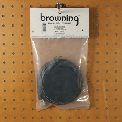 Image showing 8 th Browning 3-5/8 in. NMO Magnet Mount with Rubber Boot and Preinstalled UHF PL-259 Connector, Black