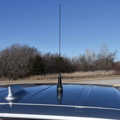 Image showing  160W Wide-Band 136 MHz to 174 MHz Unity-Gain Antenna with NMO Mounting, 20 in. H, Black