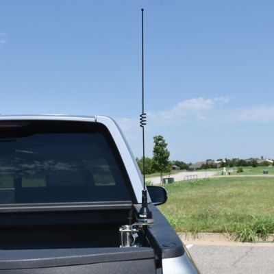 Image showing 5 th Tram Pretuned Dual-Band 140 MHz to 170 MHz VHF/430 MHz to 450 MHz UHF Amateur Radio Antenna with NMO Mounting