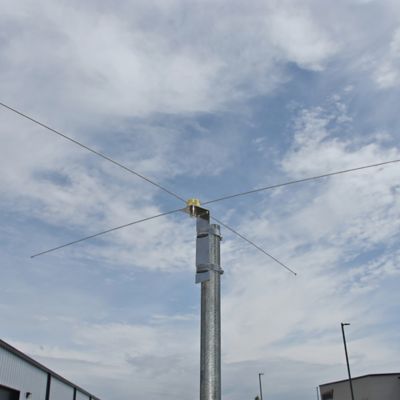 Image showing  NMO Mount to UHF-Female Connector Ground Plane Kit