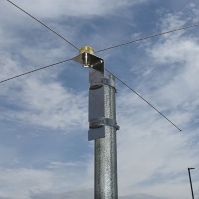 Image showing  NMO Mount to UHF-Female Connector Ground Plane Kit