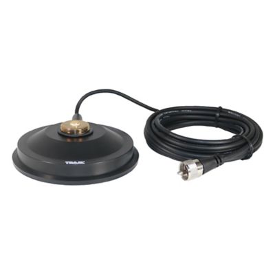 Image showing  NMO 5 in. Magnet with Soft Rubber Boot, 17 ft. Cable, PL-259