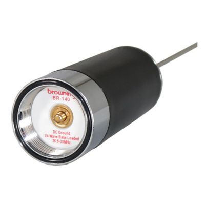 Image showing  200-Watt Low-Band 26.5 MHz to 30 MHz Unity-Gain UHF Antenna with NMO Mounting, Silver Base