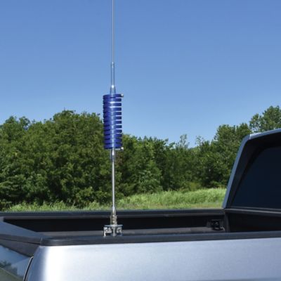 Image showing 5 th Browning 15,000-Watt Flat-Coil CB Antenna with 6 in. Shaft, 63 in. Tall, Blue, Blue