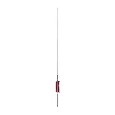 Image showing  15,000-Watt Flat-Coil CB Antenna with 6 in. Shaft, 63 in. Tall, Red