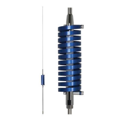 Browning 15,000-Watt Flat-Coil CB Antenna with 16 in. Shaft, 68 in. Tall, Blue